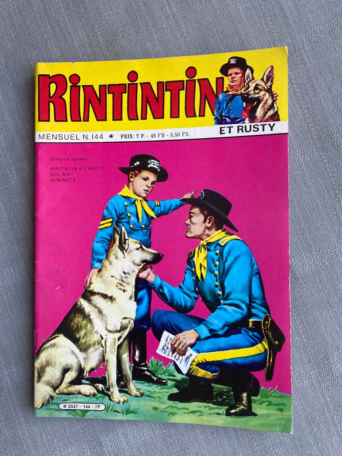 RIN TIN TIN N°144 2A SERIE 1982 IN OTTIME CONDIZIONI
