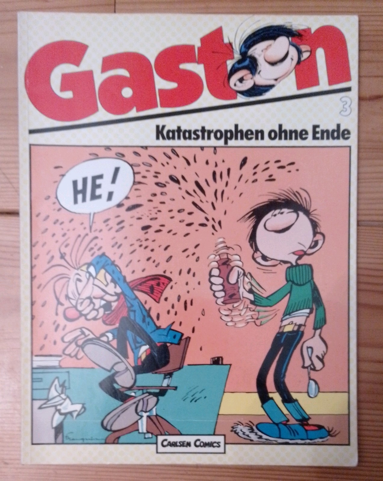 GASTON Volume 3 * Disastri senza fine * 3. Serie * Carlsen 1989 * Z 2-3