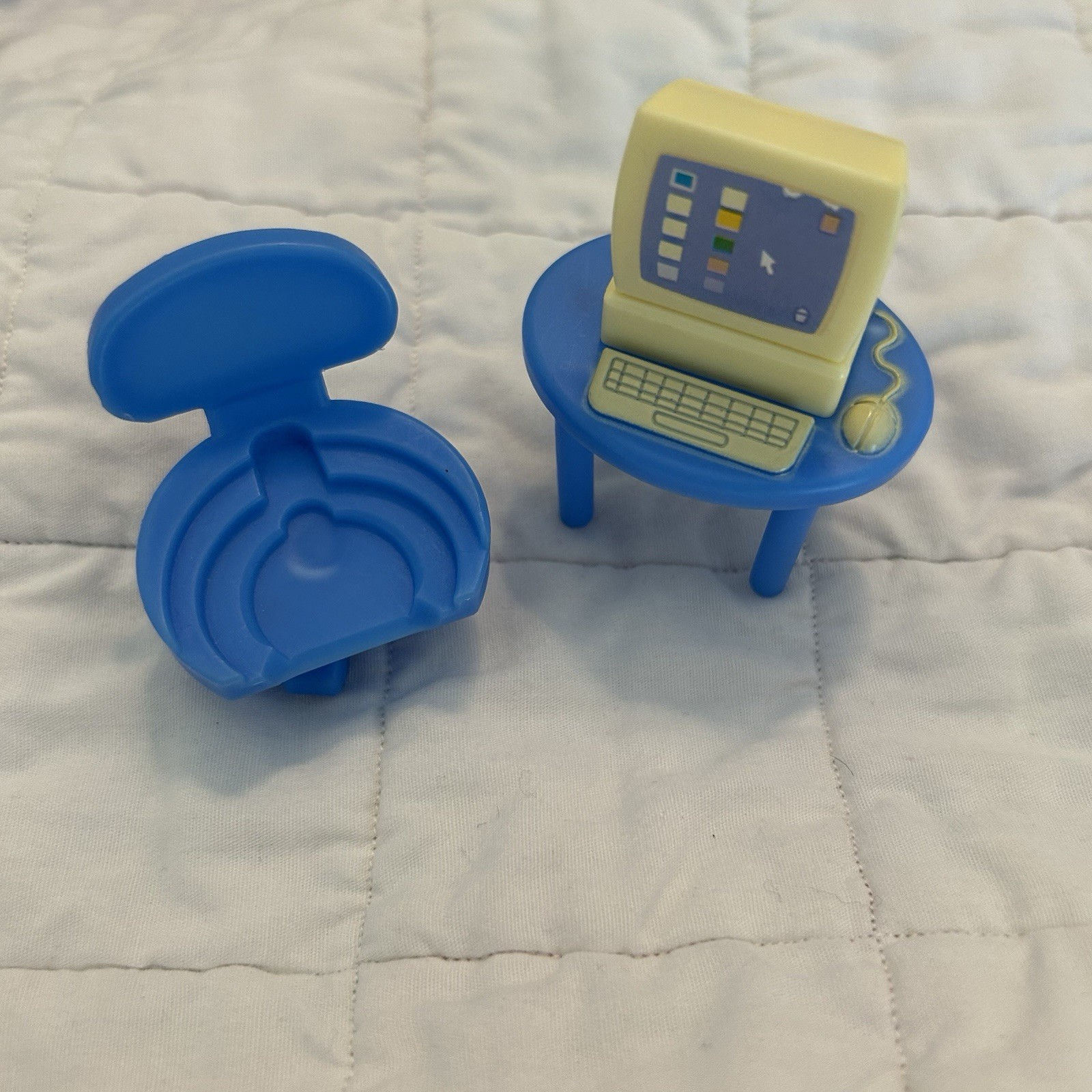 Set Sedia Scrivania Computer Ricambio Casa Famiglia Luci e Suoni Peppa Pig