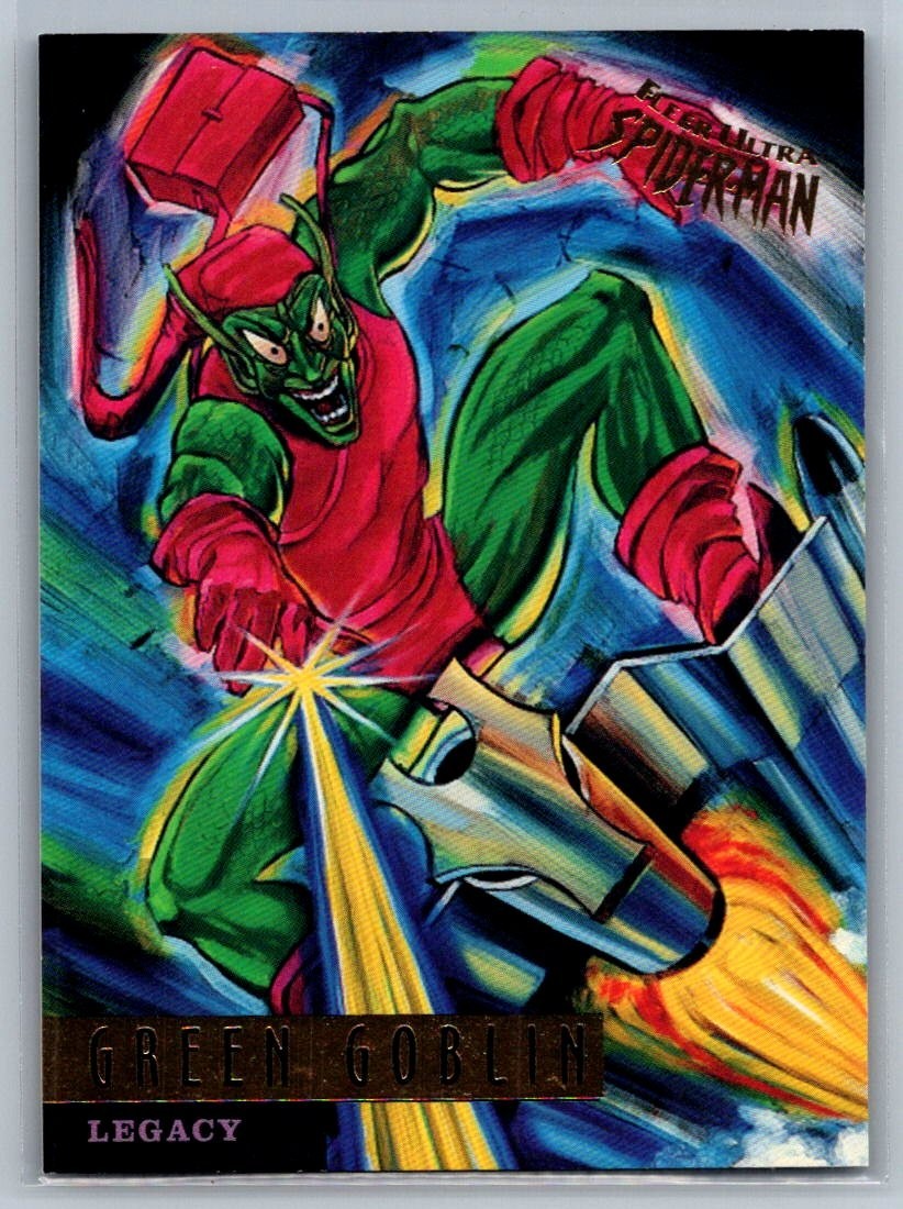 Fleer Ultra Spider-Man Goblin verde 1995 #79