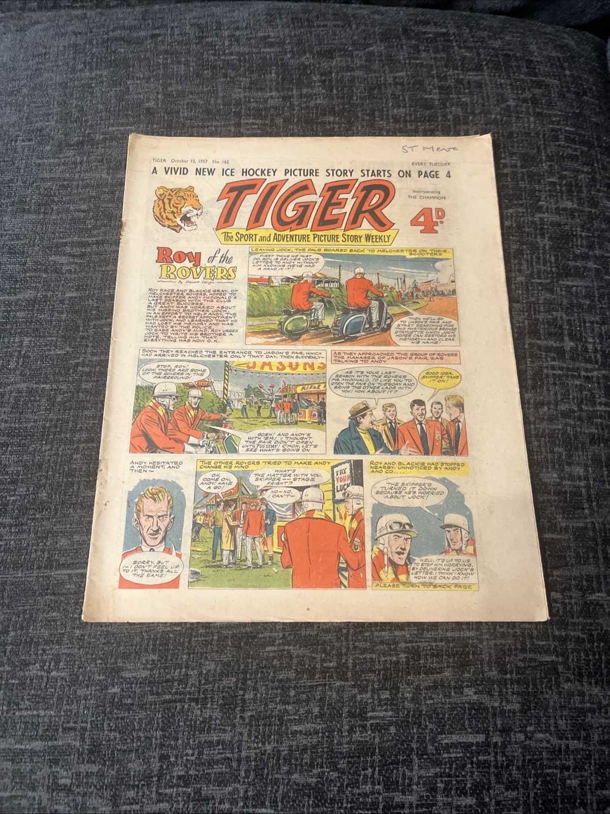 Tiger Comic - #162 - 12 October 1957