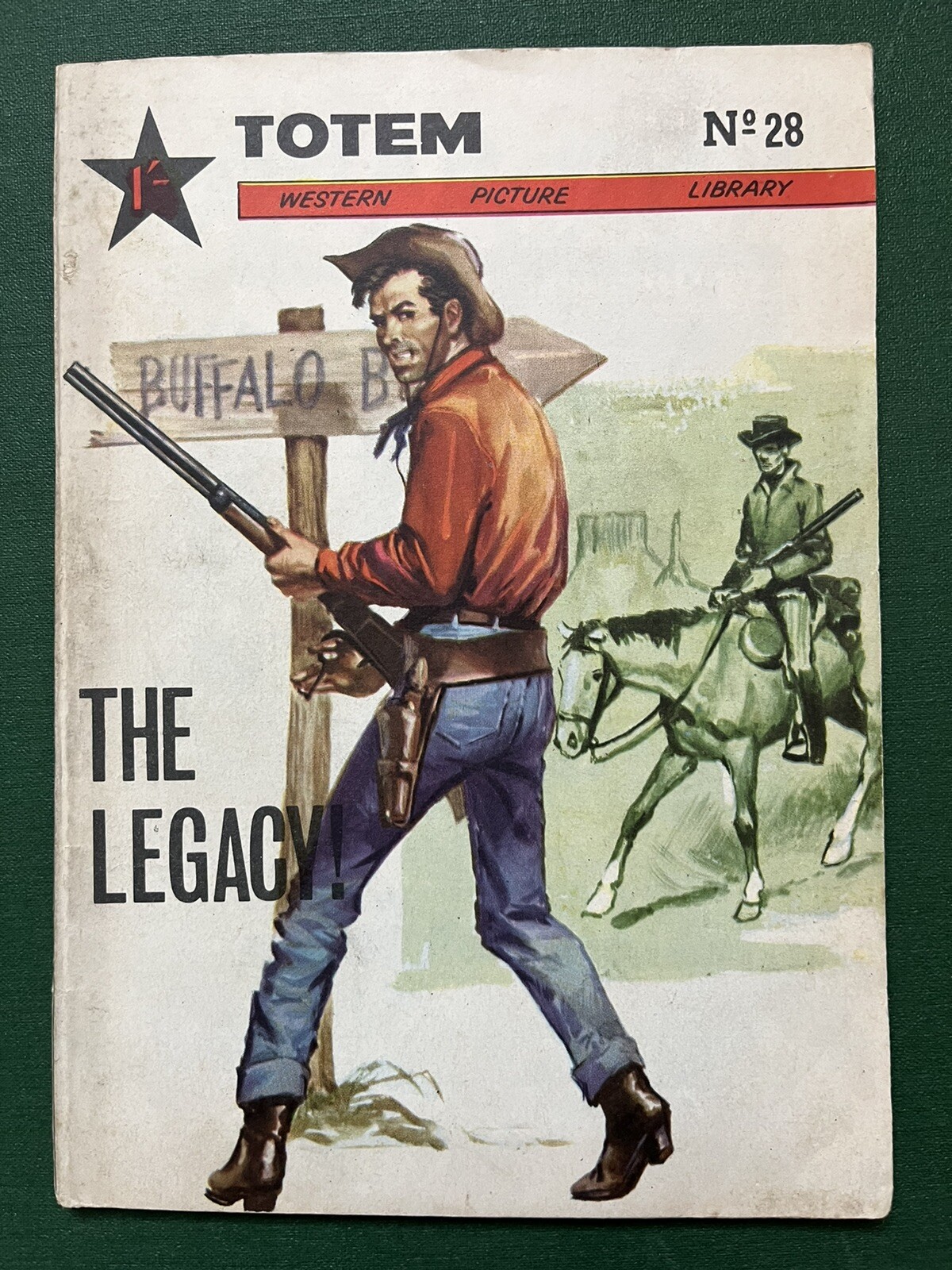 Totem Wild West Picture Library Comic No. 28 The Legacy