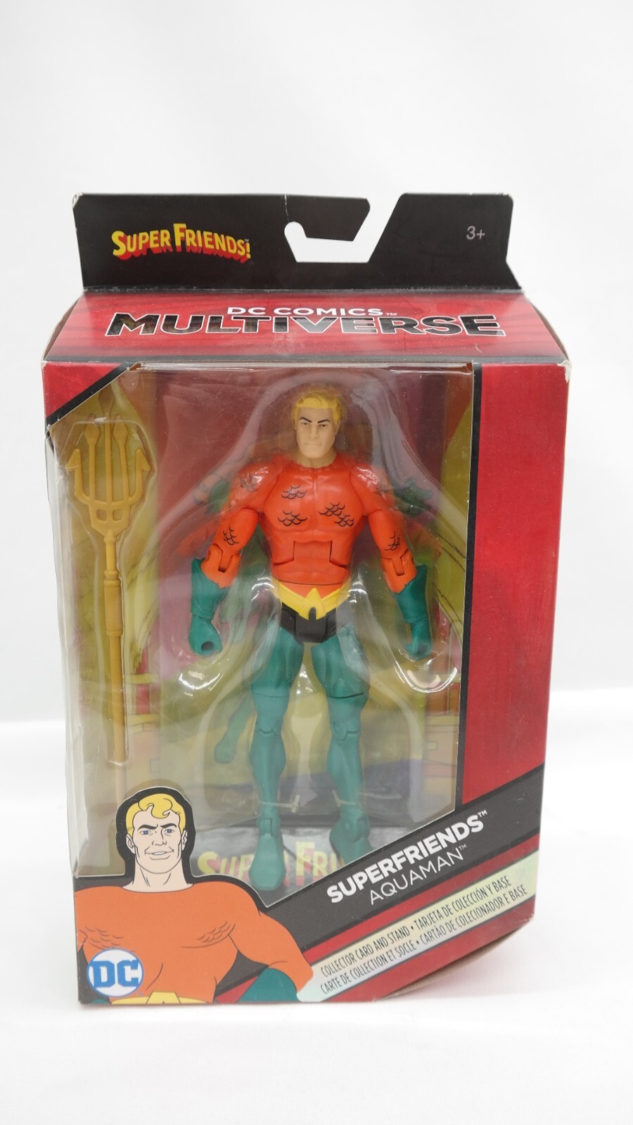 DC Multiverse- Super Friends Aquaman  6 inch action figure NOS WE