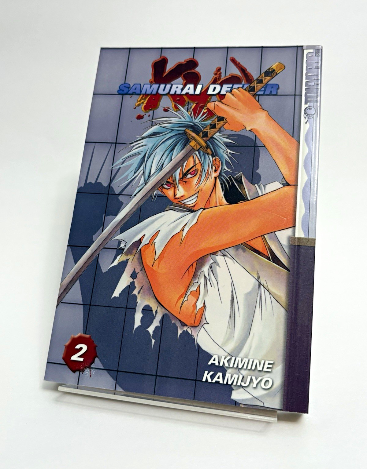 Samurai Deeper Kyo Vol. 2 Action Manga Akimine Kamijyo Tokyopop inglese TPB