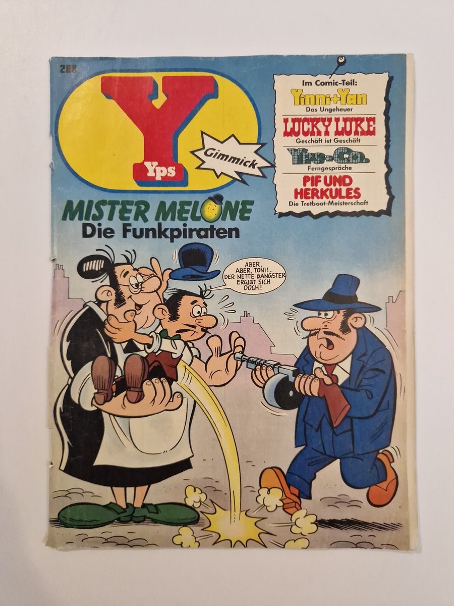Quaderno YPS n.289 senza espediente, con Lucky Luke, Robin Ausdewald, Mister Melone
