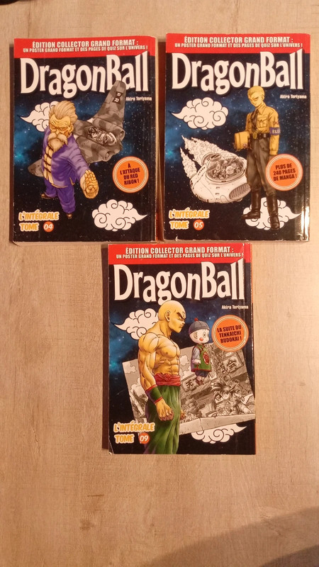 Dragon ball tomes 4, 5, 9 édition hachette