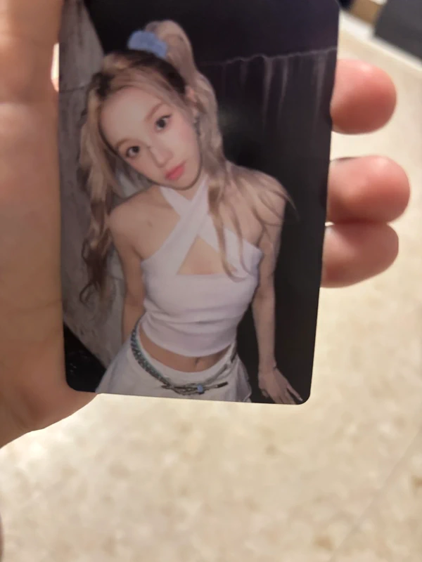 Fotocard de yuqi