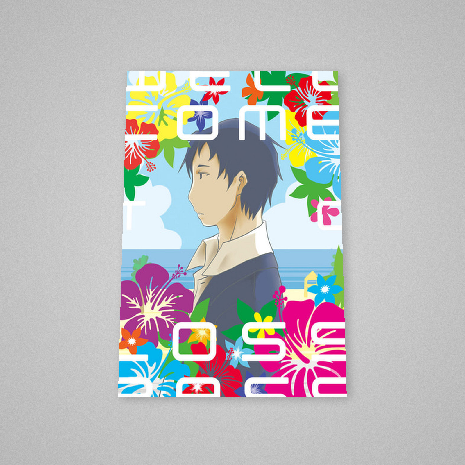 Doujinshi Flower and Sun and Rain Art Book A5/16P C85 Lossspass Hoshio Toshi