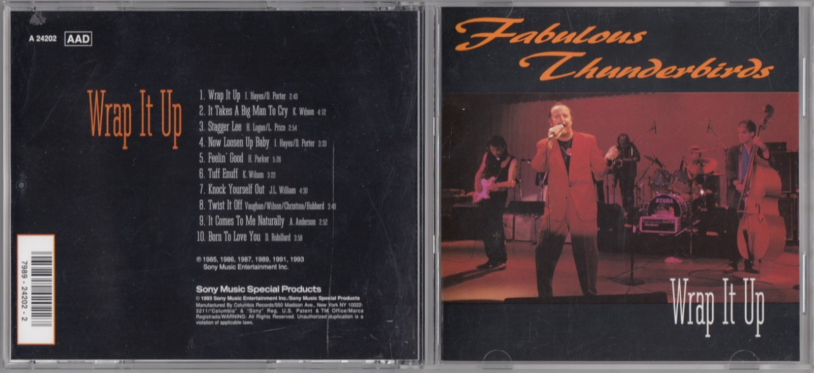 The Fabulous Thunderbirds : Wrap It Up by The Fabulous Thunderbirds (CD, 1995)