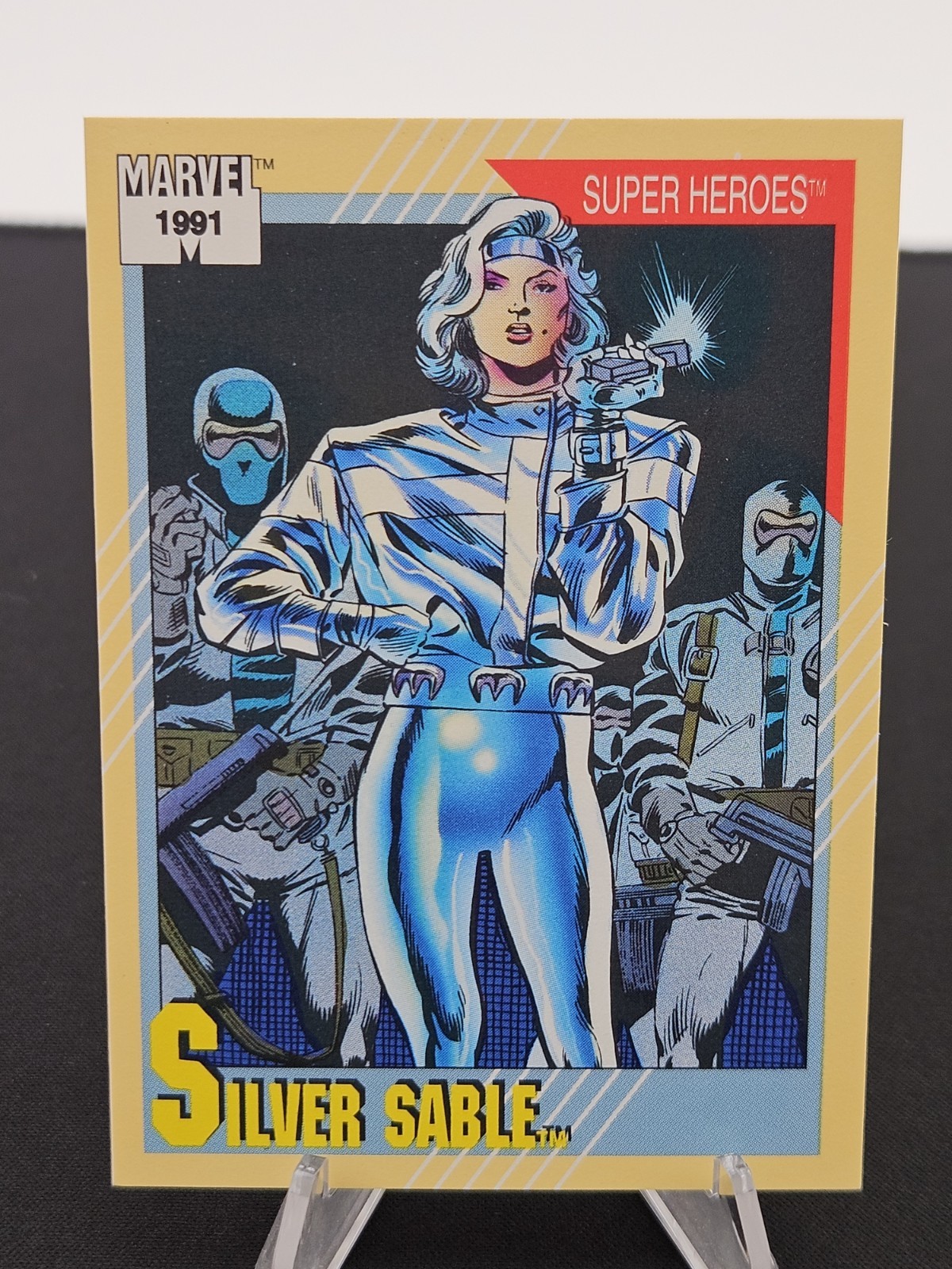 1991 Impel Marvel Universe Series 2: Silver Sable #21