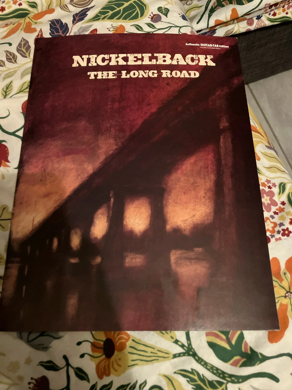 Partition et tablature guitare nickelback the long road
