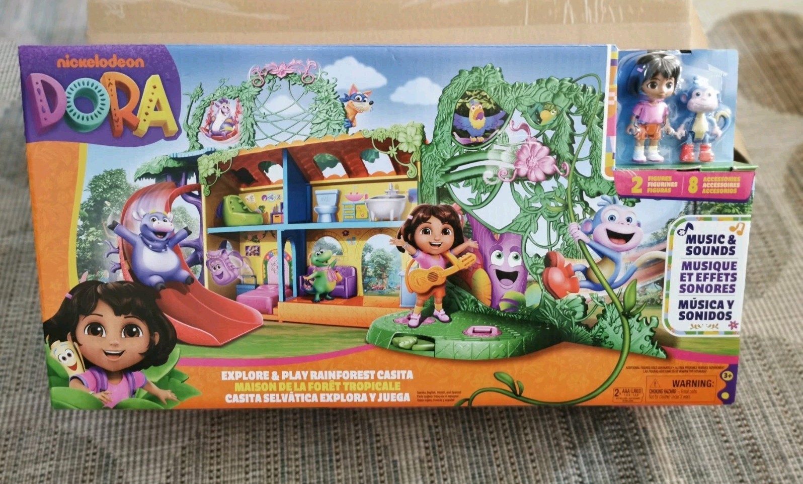Dora Explore & Play Rainforest Casita Playset