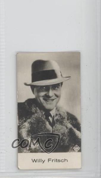 1932 Film-Foto Tabacco Bulgaria dorso blu Willy Fritsch #9 0f3