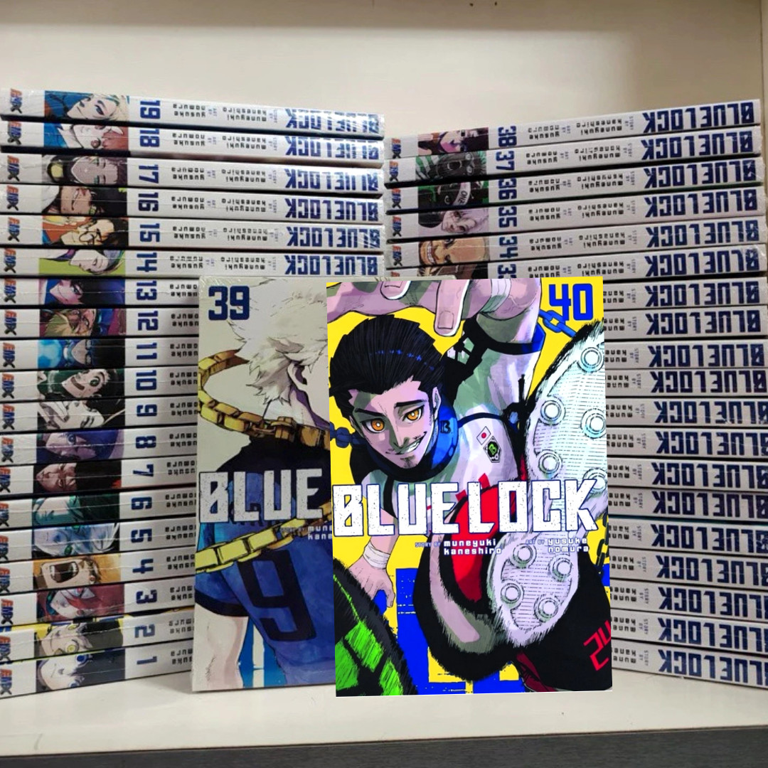 Blue Lock SET COMPLETO Vol 1-40 Manga Inglese Yusuke Nomura Fumetto Bluelock NUOVO