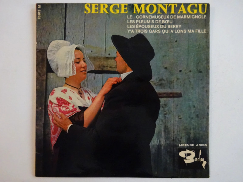Serge Montagu : Le Cornemuseaux De Marmignole ▶ EP Vinyle (avec Pochette Plastifiée)