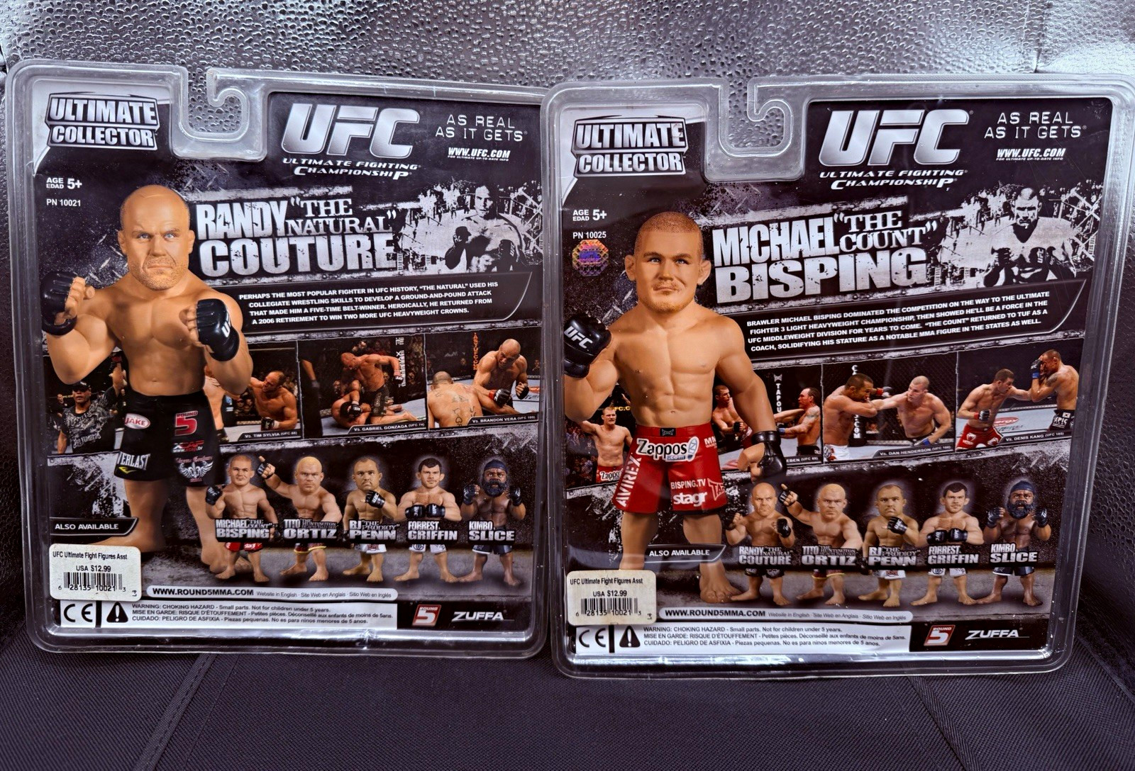 UFC Ultimate Collector Toy, Edizione da Collezione Randy Couture & Michael Bisping