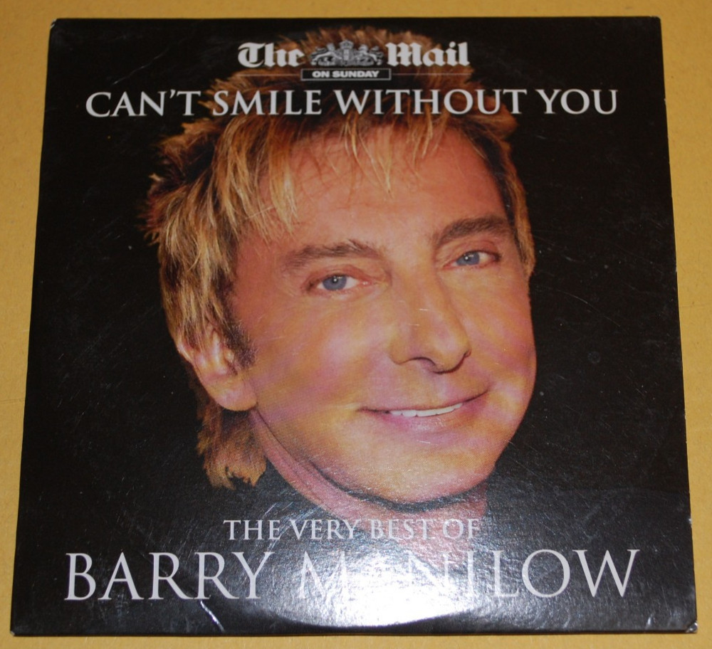The Very Best Of Barry Manilow - 12 Tracks - The Mail on Sunday Promo CD