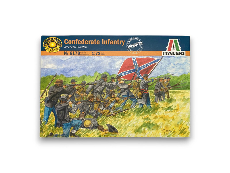Italeri 6178 Confederate Infantry 1:72 – Nuovo Intatto