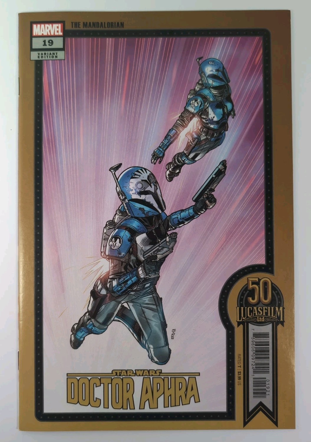 Star Wars Doctor Aphra #19 (Marvel 2022) variante germoglio 1° Bo-Katan quasi nuovo