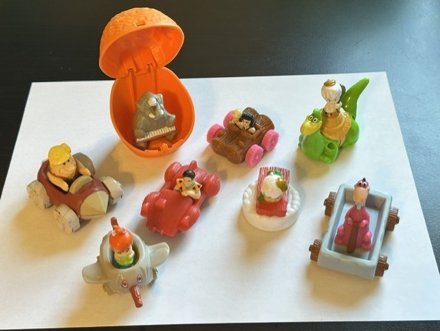 Giocattoli fast food vintage - Flintstones