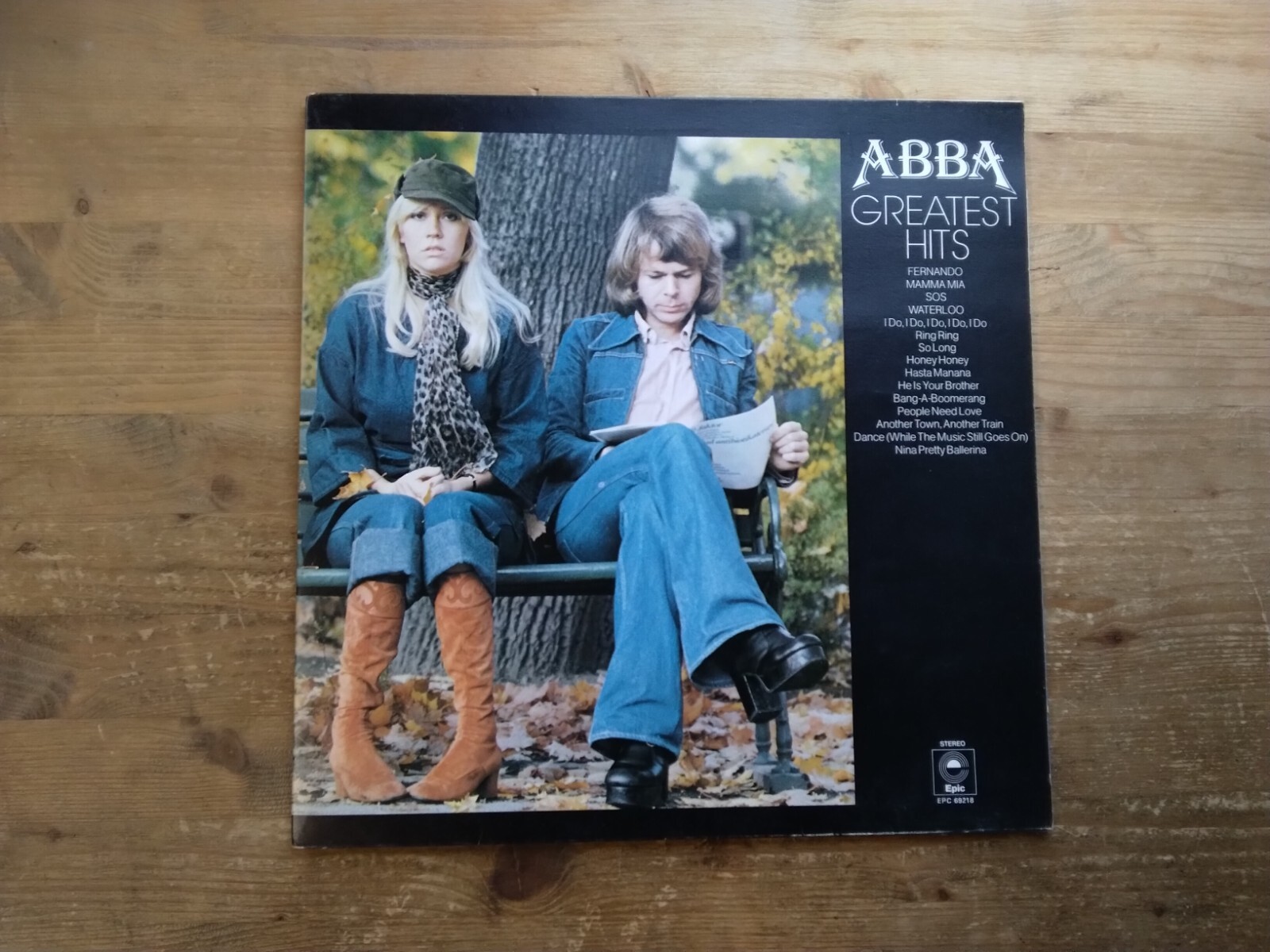 Abba Greatest Hits Very Good Vinyl LP Record Album EPC69218 (P1)