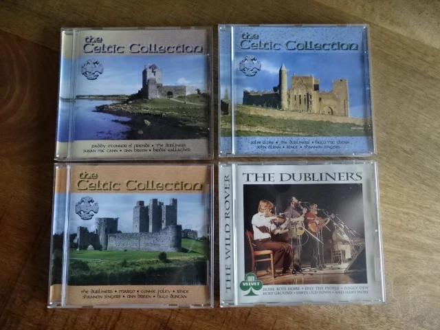CD 4x The celtic collection and The Dubliners