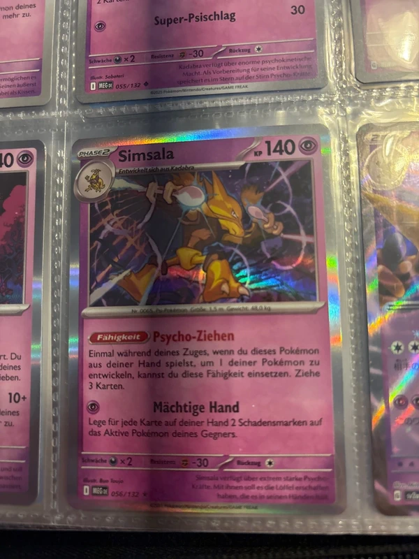 Pokémon Simsala 056/132