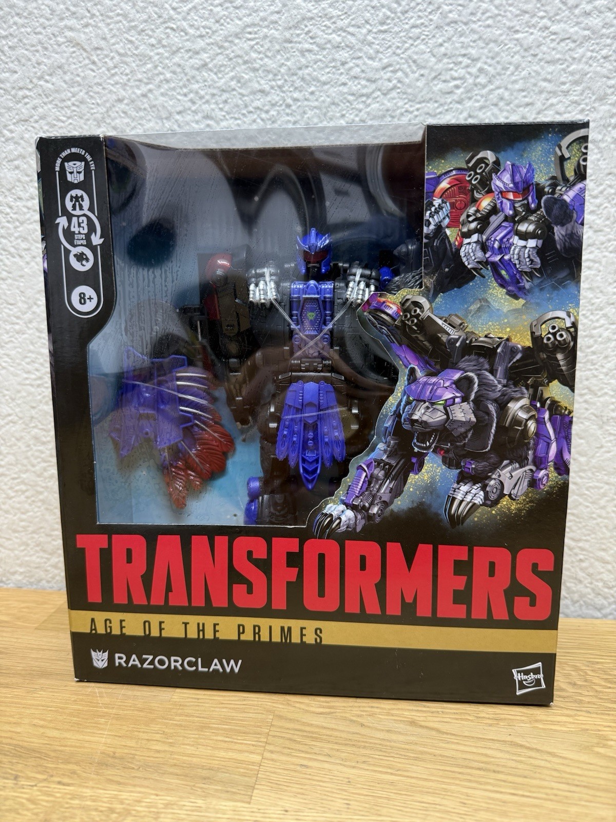RAZORCLAW Transformers Age Of The Primes Leader Class Hasbro sigillato in fabbrica