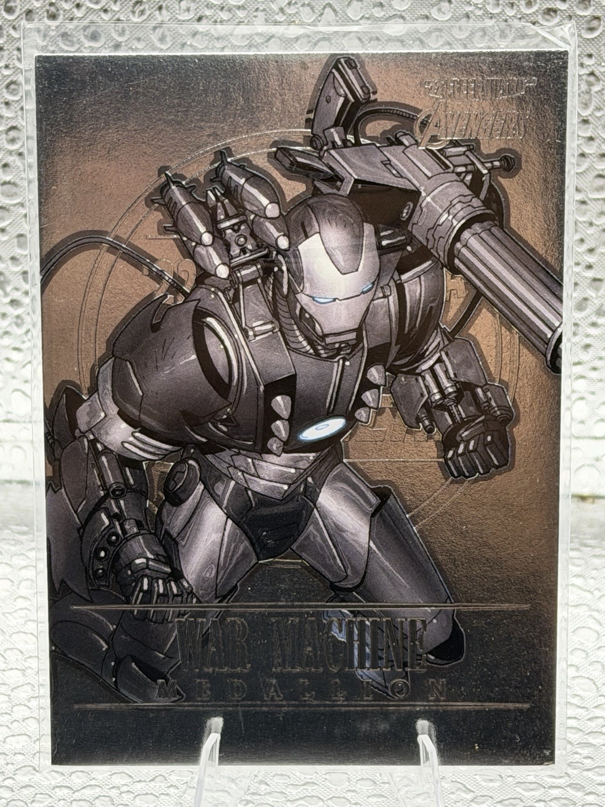 Medaglione Marvel Fleer Ultra Avengers War Machine 2022 #M-48