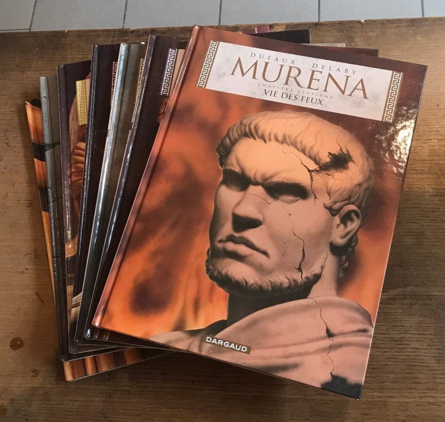 DELABY - MURENA - TOMES 1 A 7 INCLUS - DARGAUD - EO ( TTBE )