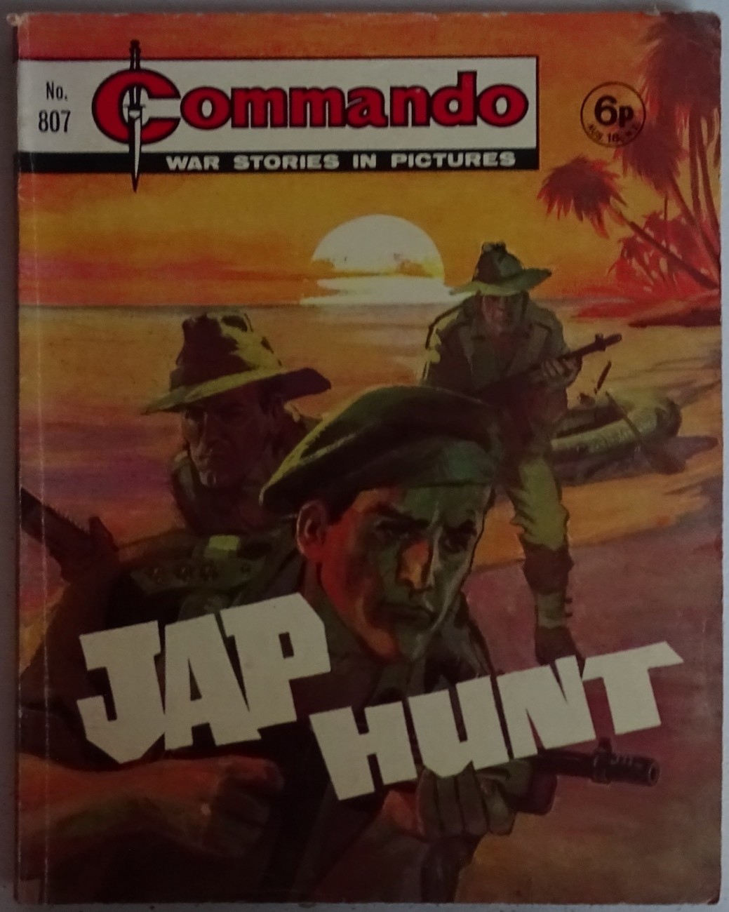 Commando Comic Issue no. 807 - Jap Hunt