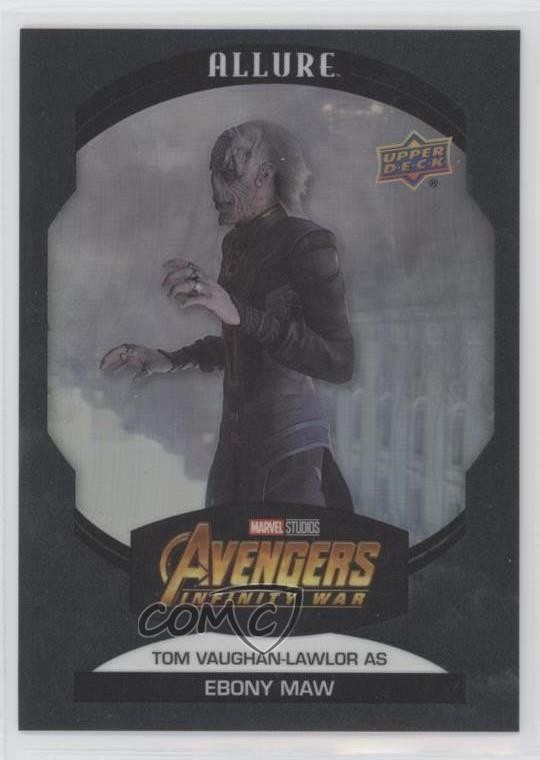 2022 Upper Deck Marvel Allure Storm /199 as Ebony Maw Tom Vaughan-Lawlor #83 1u6