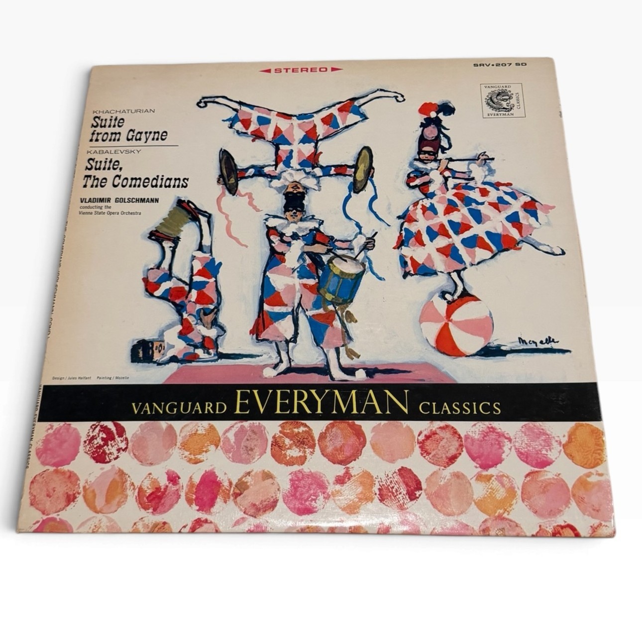 Khachaturian Suite from Gayne The Comedians Vinyl LP Vanguard Everyman SRV-207SD