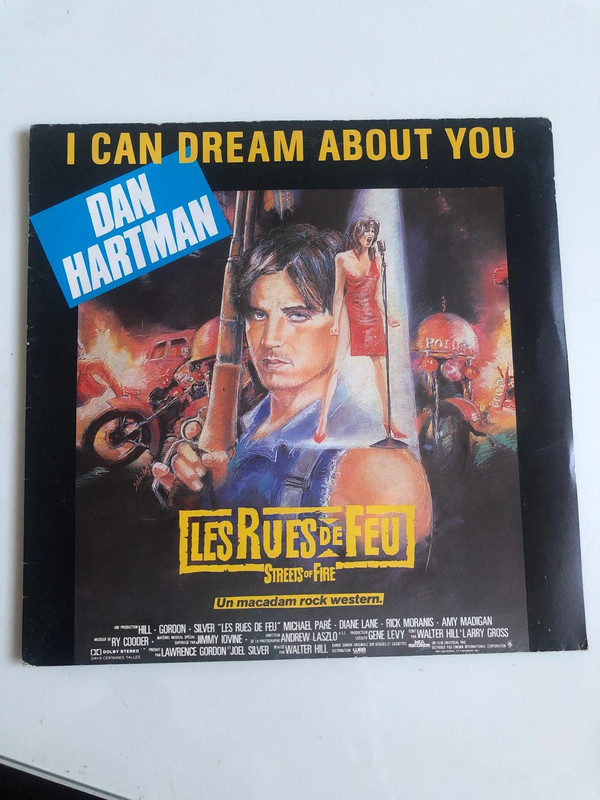 45t BO Les rues ee feu - Dan Hartman