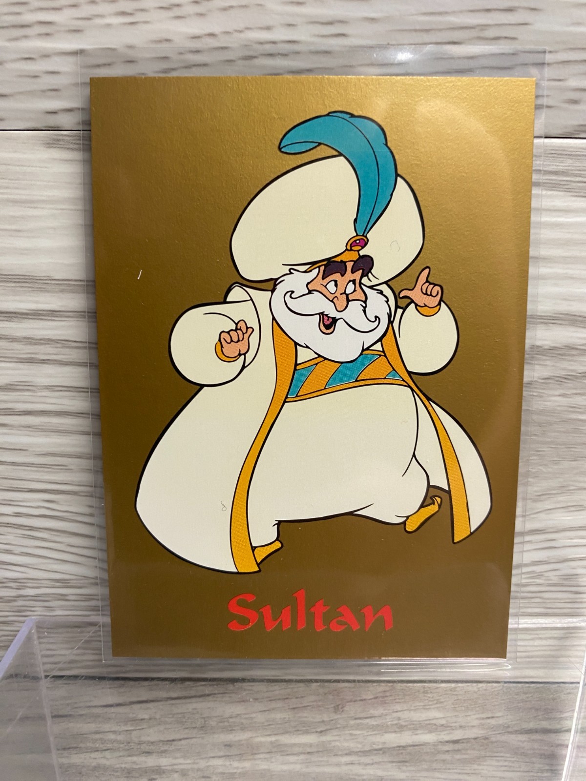 Disney Aladdin 1993 Skybox #4 Sultan