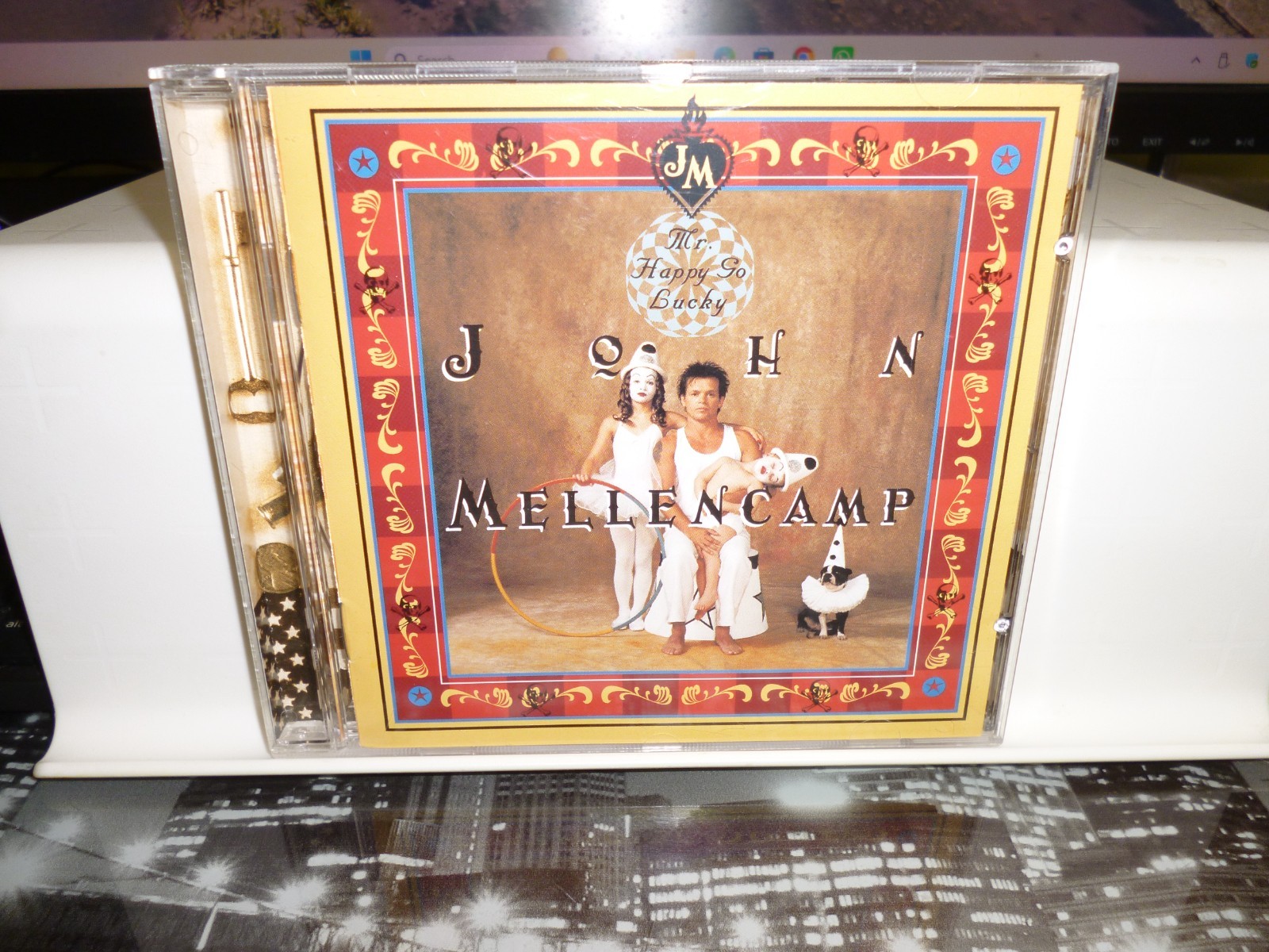 JOHN MELLENCAMP. " MR. HAPPY GO LUCKY " CD USA 1996.MERCURY LABEL. NM COND.