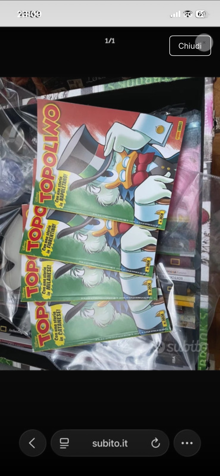 Lotto Topolino Storie In Dialetto