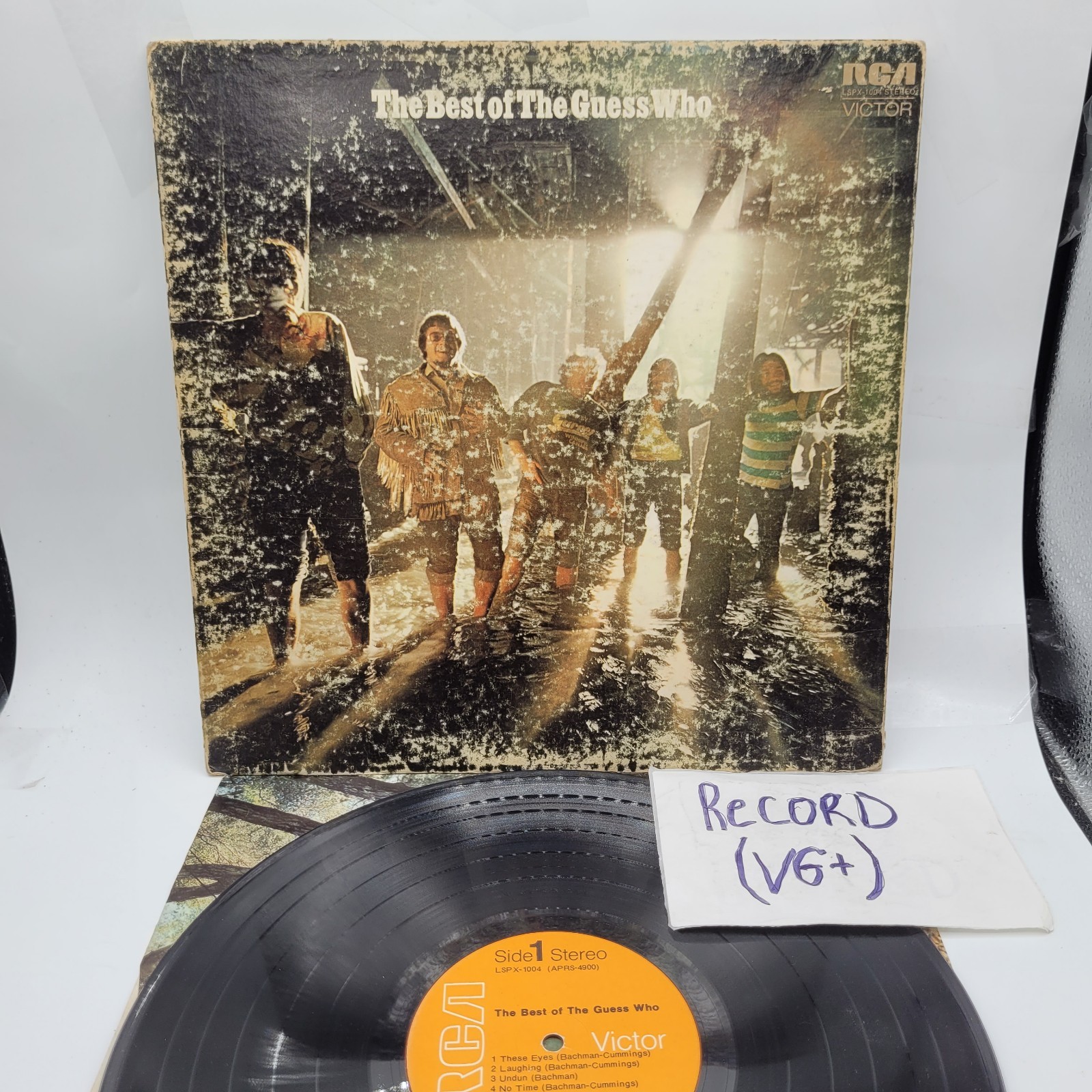 The Guess Who Best of The Guess Who Vinyl Record LP 1971 Hollywood Press VG+
