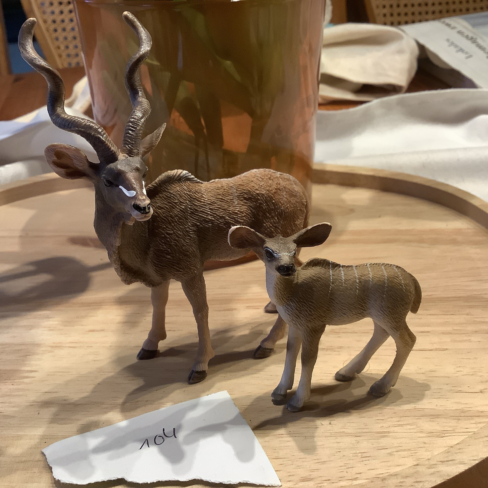 Schleich Kudu mucca 14645 e vitello Kudu 14644 dal 2010