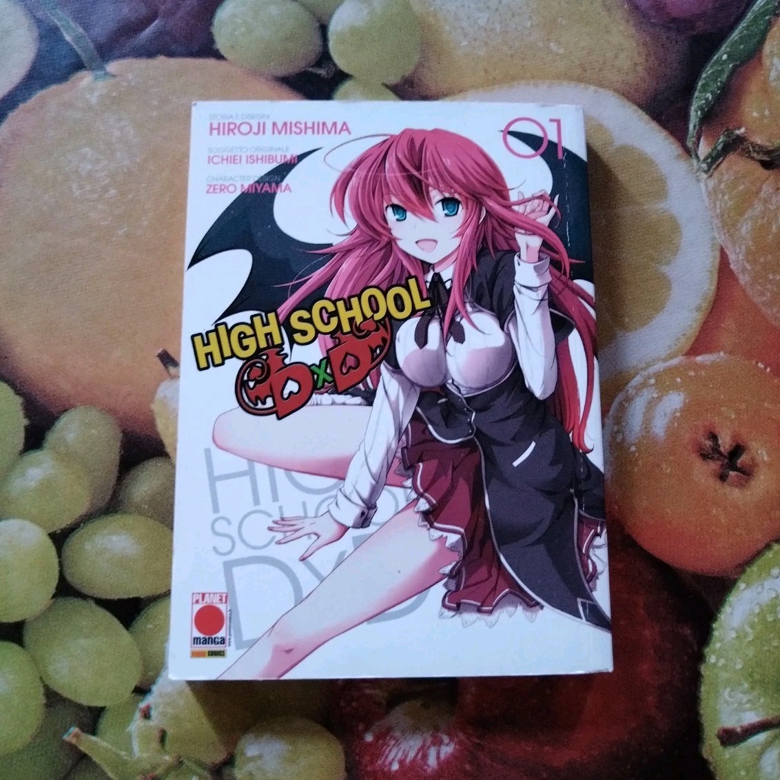 HIGH SCHOOL DXD 1 MANGA FUORI CATALOGO PLANET MANGA ICHIEI ISHIBUMI ANIME ECCHI