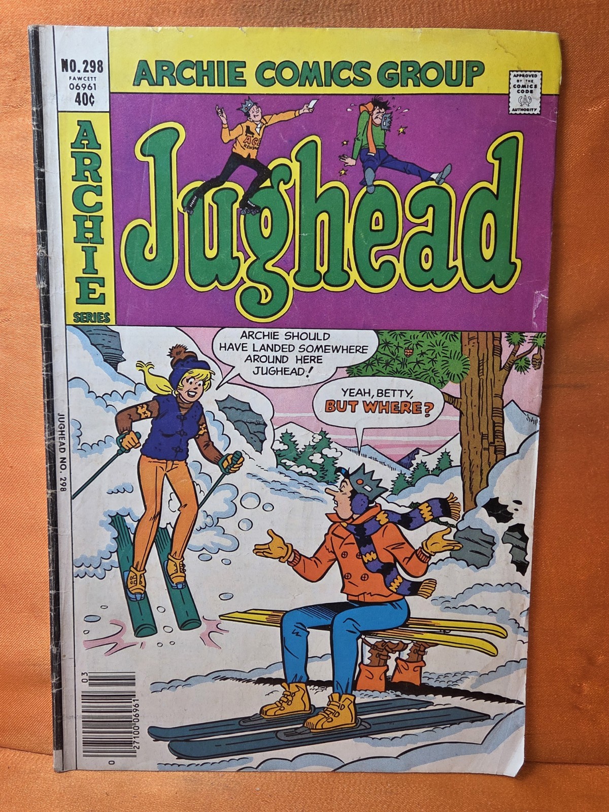 Jughead #298 FN 40 Cent Cover Joe Edwards Stan Goldberg 1980 Archie D1