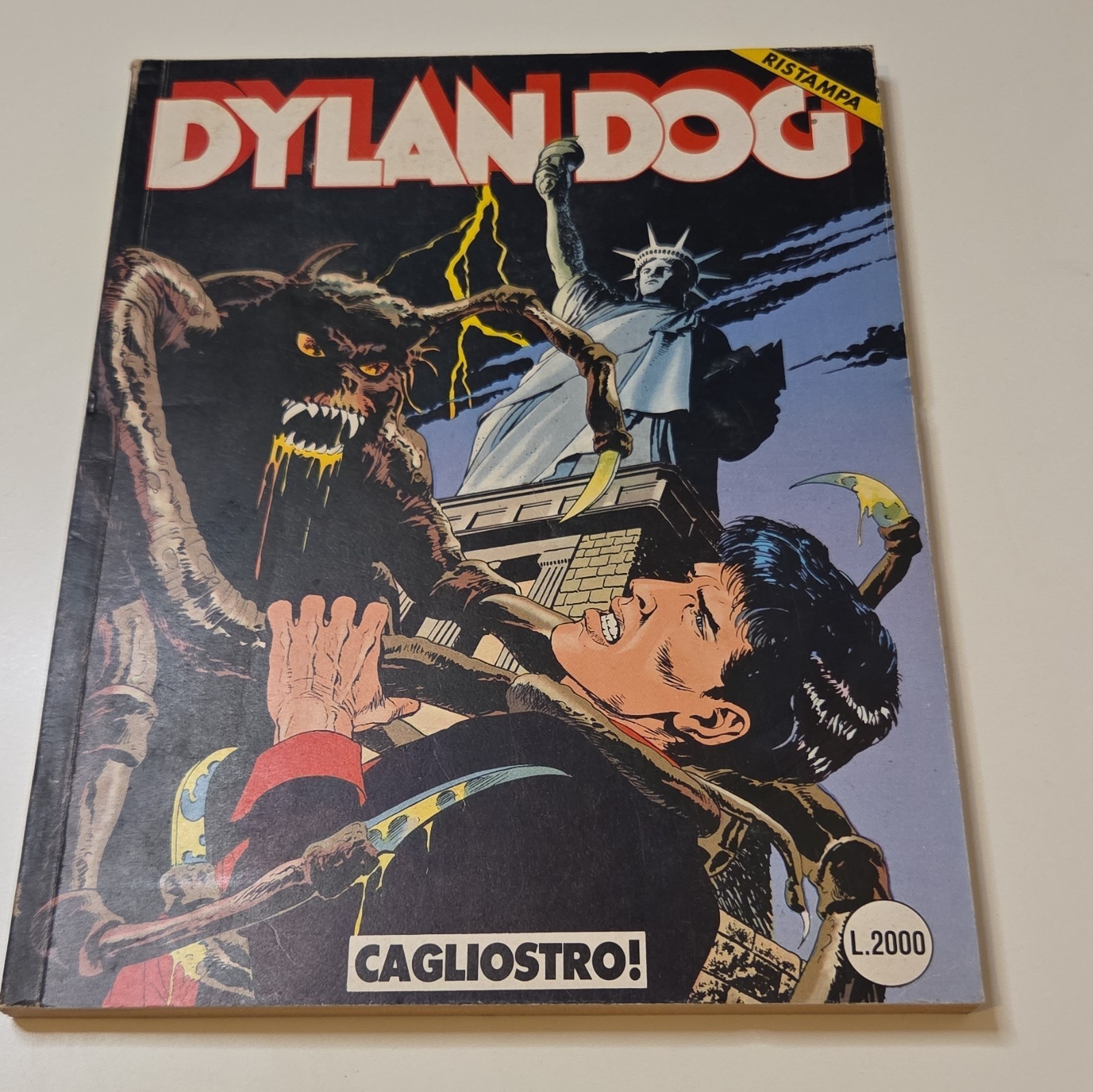 Sergio Bonelli Editore Dylan Dog Ristampa 18 "Cagliostro!" 1991