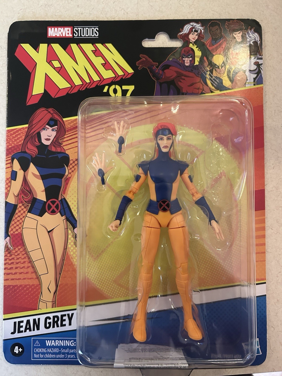 Marvel Legends X-Men ’97 Modellino Jean Grey 6” nuovo con scatola manca la testa