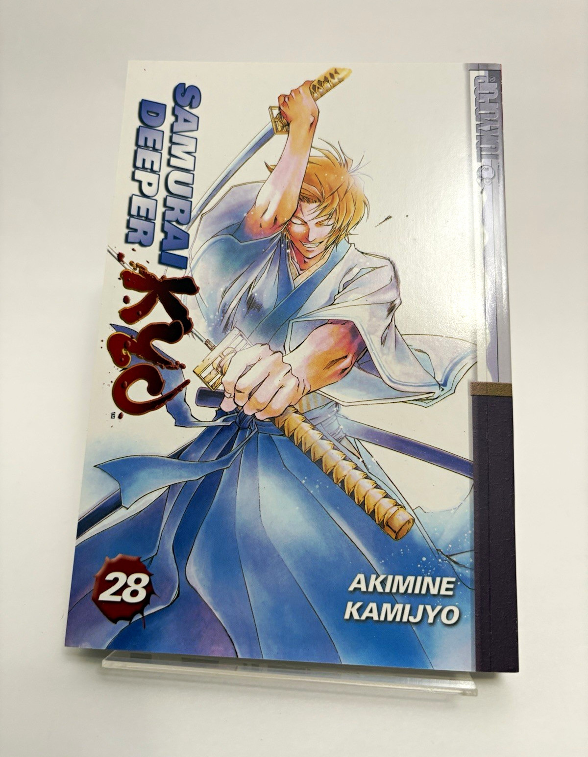 Samurai Deeper Kyo Vol. 28 Action Manga Akimine Kamijyo Tokyopop inglese TPB
