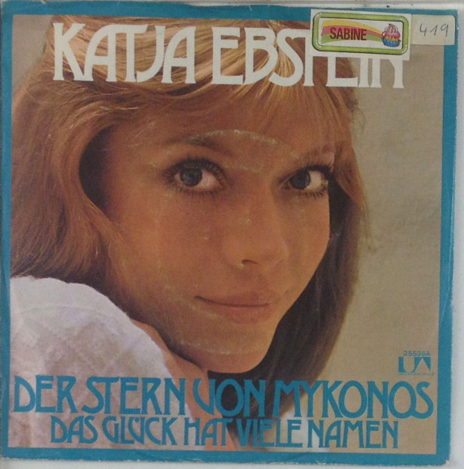 7" Singolo - Katja Ebstein - La Stella Di Mykonos - S400 - Lavato E Pulito