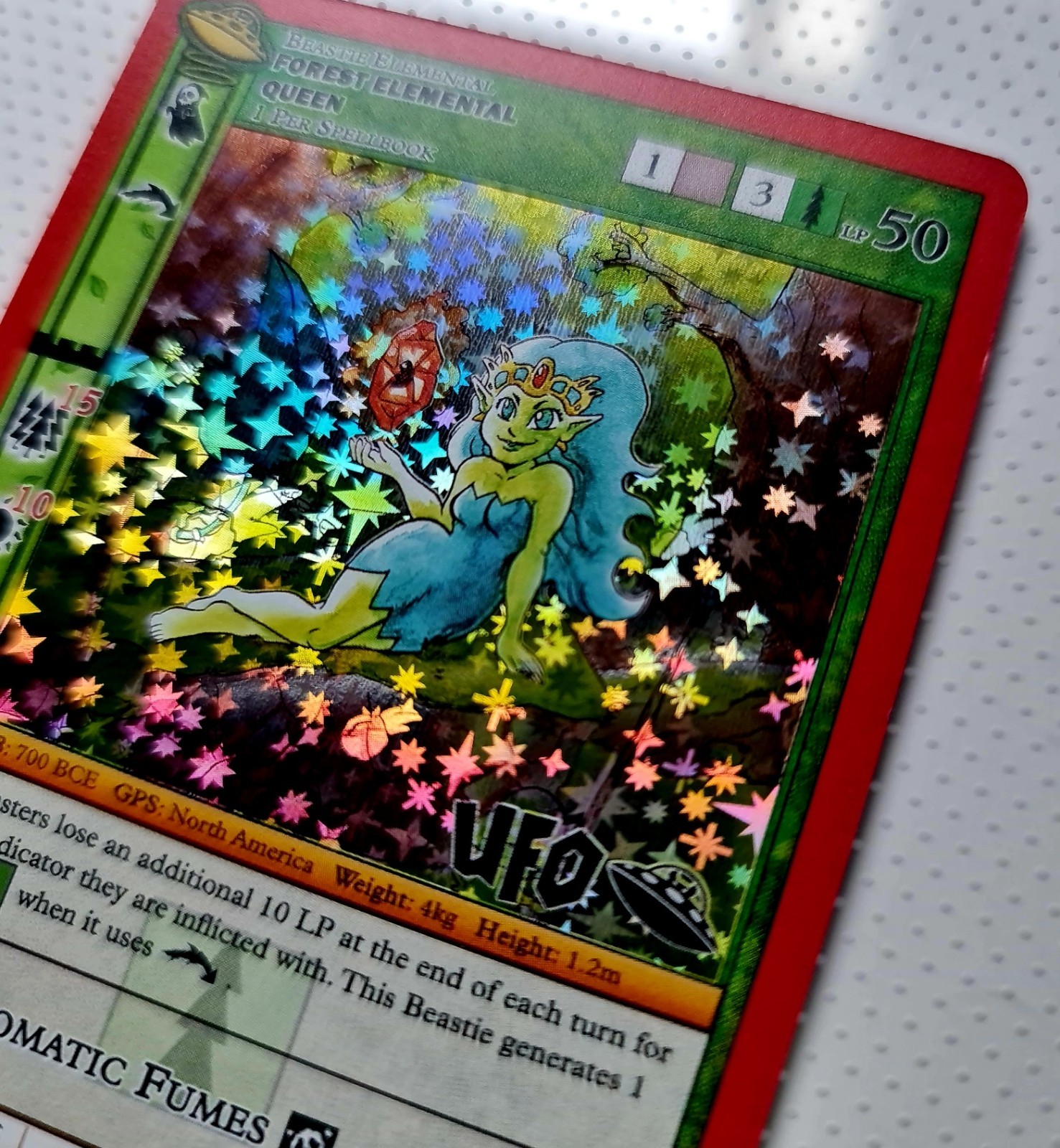 MetaZoo 2022 1st Edition - Forest Elemental Queen Holo Foil Gold
