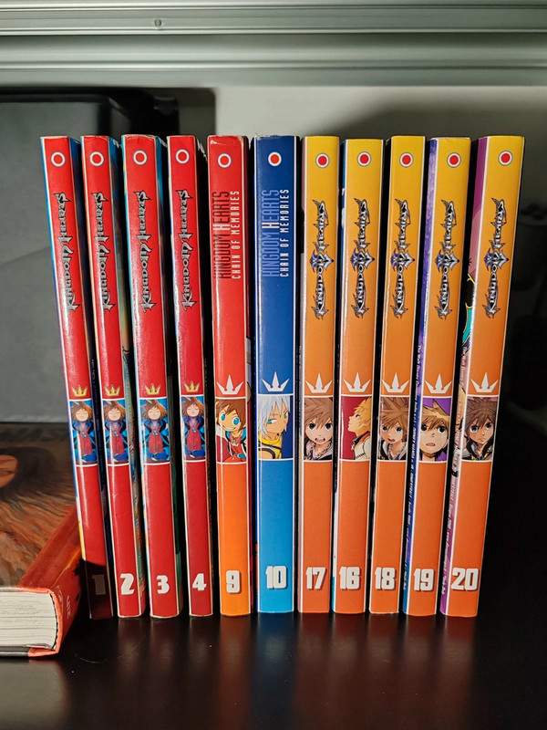 Kingdom Hearts manga capitoli 1, 2, chain of memories