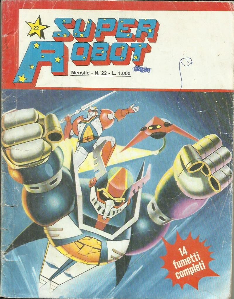 SUPER ROBOT n° 22 - GLI EROI DELLA TV (Edizioni TV, 1982)