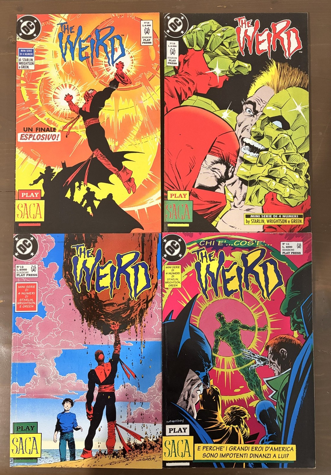 The Weird mini di 4 - Play saga dan.11 a 14 Play Press