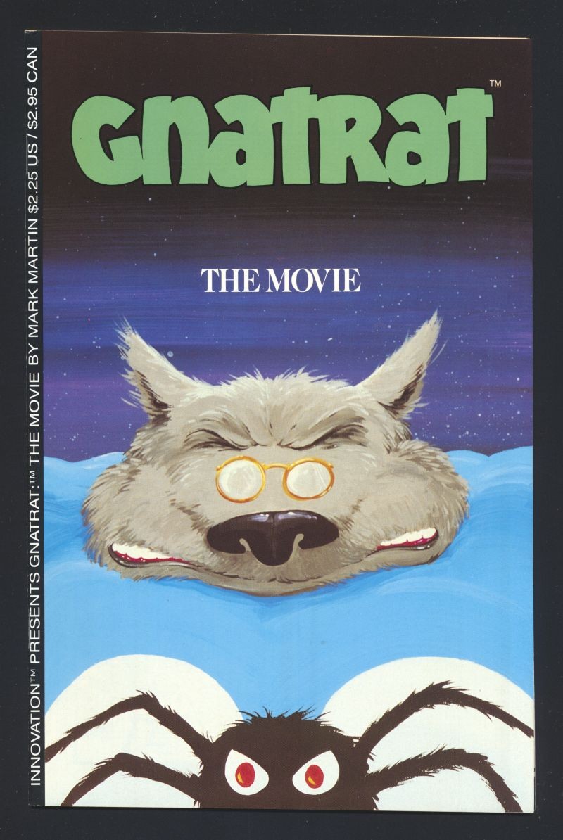 Gnatrat: The Movie #1 quasi nuovo 1986 innovazione Batman parodia Mark Martin fumetto
